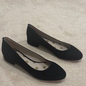 Boden Black Suede Women's Flats 38/7